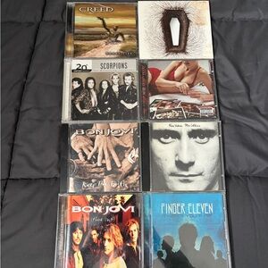 16 Rock & Alternative CD Collection - GNR, Guns & Roses, Eagles & More
